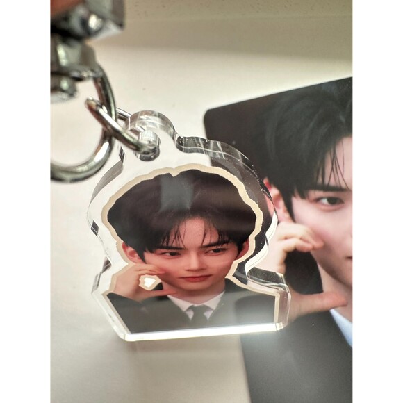 ZB1 Zerobaseone HANBIN Keychain Charm deco kpop concert decoration photo pc - Picture 2 of 2